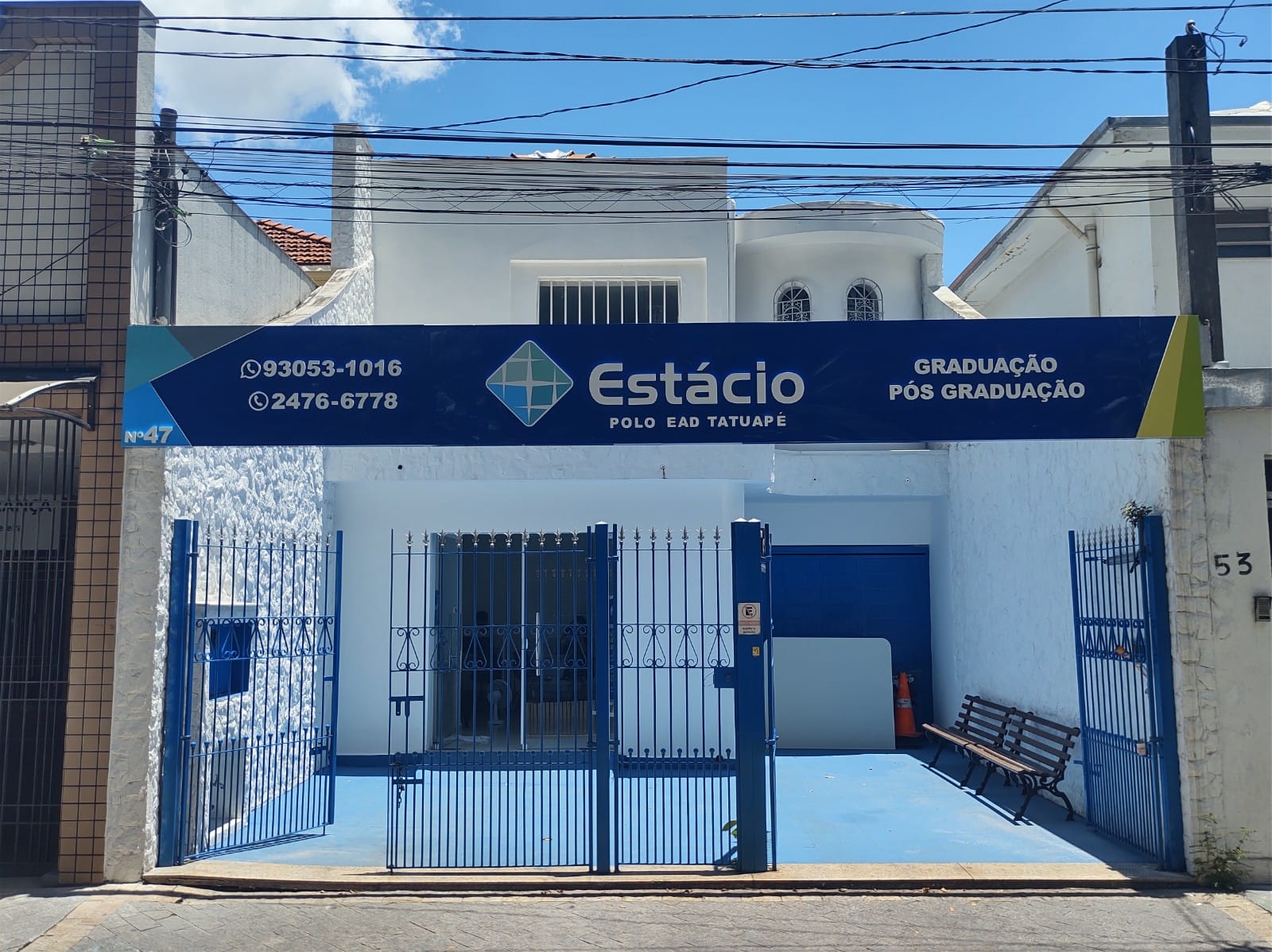 Fachada em ACM Estácio