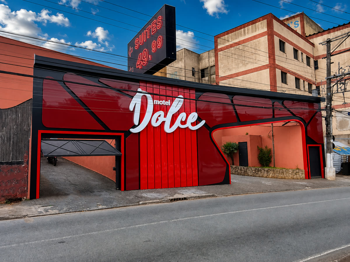 Fachada Motel Dolce